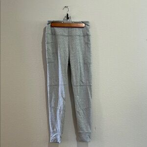 Light gray athletic pants